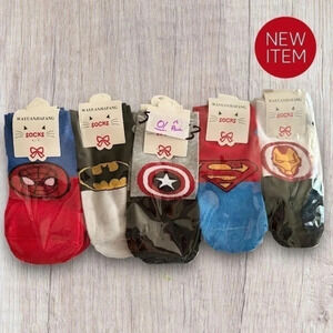12 PAIR of Unisex Character Socks BRAND NEW UNOPENED PACKAGE WOMEN SIZE 4.5 - 9
